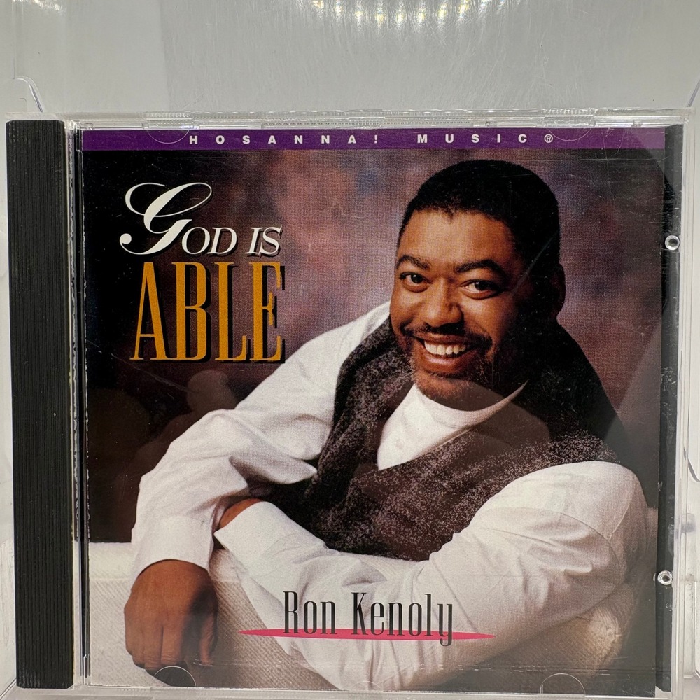 Ron Kenoly God Is Able CD 1994 Hosanna Integrity Music Christian Gospel